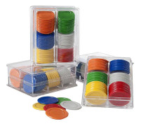 Playing Chips Multicolor 240