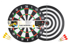 darttavla 43 cm med sex pilar