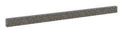 vidaXL Gabionmur i galvaniserat stål 900x30x50 cm
