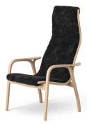 Lamino Bok Fårskinn Black
