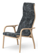 Lamino Bok Fårskinn Charcoal