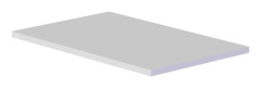 TOPPHYLLA LUNDBERG VIT 16X535X350MM