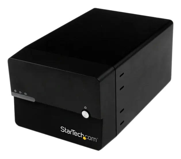  S3520BU33ER - StarTech.com USB 3 eSATA Dual 3.5" SATA III HDD RAID Enclosure UASP - Hårddiskarray - 2 fack (SATA-600) - USB 3.0, SATA 6Gb/s (extern)
