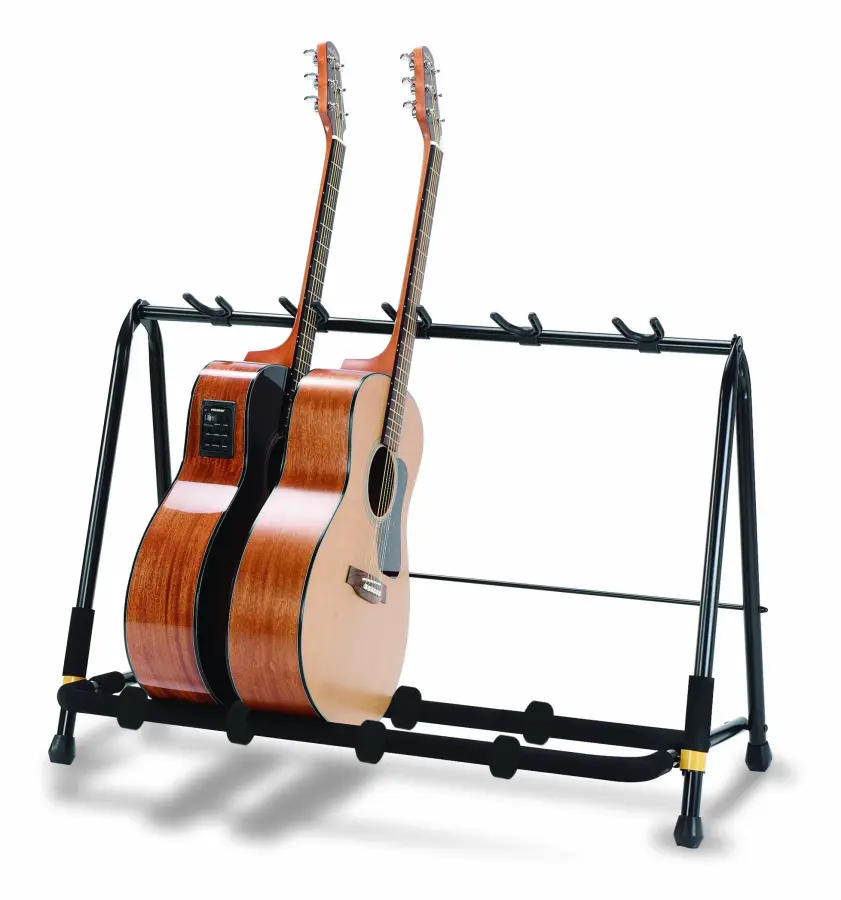 Hercules GS525B Gitarrställ för 5st gitarrer