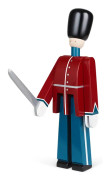 Kay Bojesen - Officer With Saber Small - Red/Blue/White (39022)