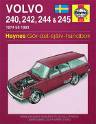 Volvo 240, 242, 244 and 245 1974 - 1993 Haynes Repair Manual (svenske utgava)