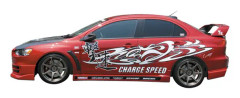 Sidokjolar, Höger och vänster Charge speed CS 4116 - mitsubishi lancer viii