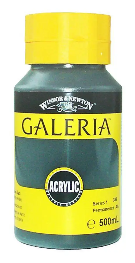  Akrylfärg Galeria 500ml svart