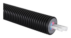 Uponor Ecoflex Aqua Twin tappvattenrörskulvert, 50+32 mm (meterpris)