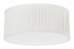 Ceiling lamp, Plafond pleated, offwhite - PR Home