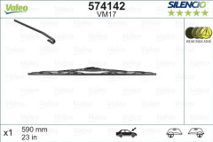 Bosch Twin, Wiper blade, Svart