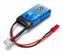 Li-Po Batteri 2S 7,4V 350mAh 20C JST-RCY (BEC)