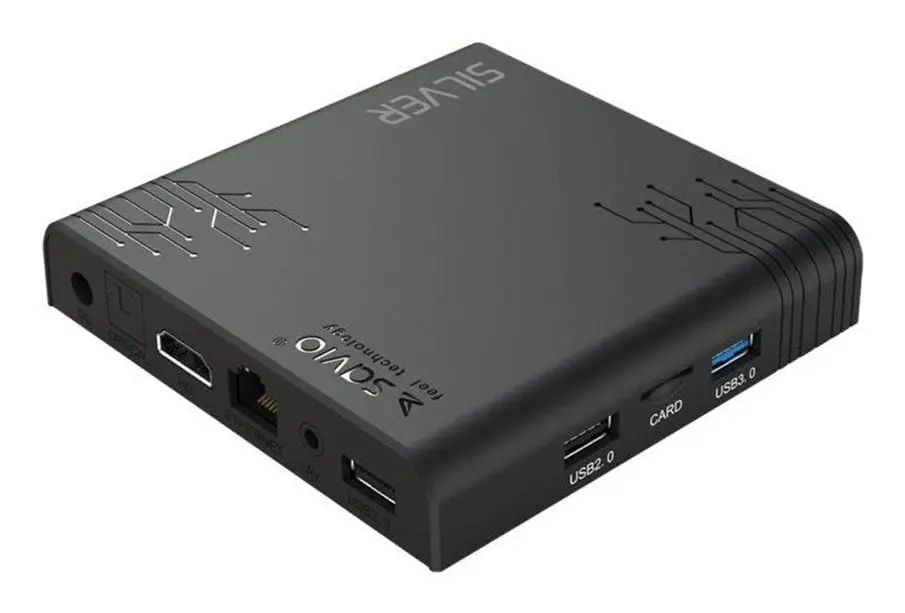 Savio Smart TV Box Silver TB-S01