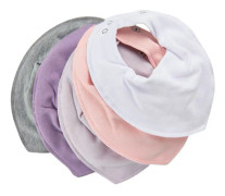 Pippi Drybib 5-pack Eko (Rose)