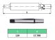 vidaXL Snabbchuck MT2-B18 med 16 mm spännvidd