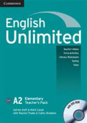 English Unlimited A2 - Elementary. Teacher's Pack with DVD-ROM