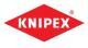 Knipex 92 08 78 ESD Precisionspincett Flat, böjd 45° 120 mm