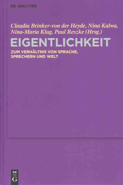 Eigentlichkeit