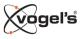 Vogel's Kabelgenomföring Svart