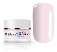36 gram akrylpulver - Silcare - Sequent Acryl Lux - Pink