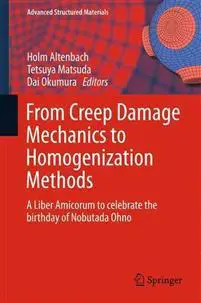 From Creep Damage Mechanics to Homogenization Methods