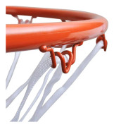 Basketkorg med orange nät 45 cm