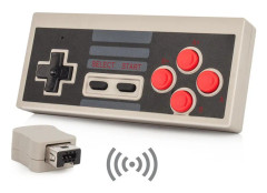 Trådlös Turbo Spelkontroll för NES Mini Classic - Beige
