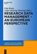 Research Data Management - A European Perspective