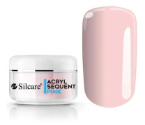 12 gram akrylpulver - Silcare - Sequent Eco Pro - Pink