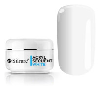 36 gram akrylpulver - Silcare - Sequent Eco Pro - White