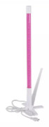 Rörformad lampa 28 st LED-dioder 70 cm Rosa