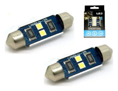 Canbus C5W 39mm spollampa Led m 2st 3030SMD 6000K 39 mm 2-pack