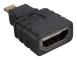 Guldpläterad Micro-HDMI till HDMI Adapter