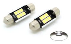 24 volt C5W 36mm spollampa Led 6000K 2-pack 24v festoon