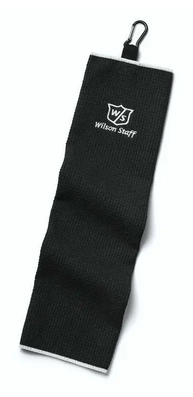 Wilson Staff Mikrofiber Trifold Handduk-Svart
