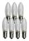 7-pack Klassisk universal LED-lampa för Adventstakar E10 10-55V