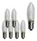 7-pack Klassisk universal LED-lampa för Adventstakar E10 10-55V