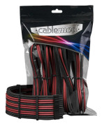  CableMod PRO ModMesh Extension Kit - Svart/Blodröd