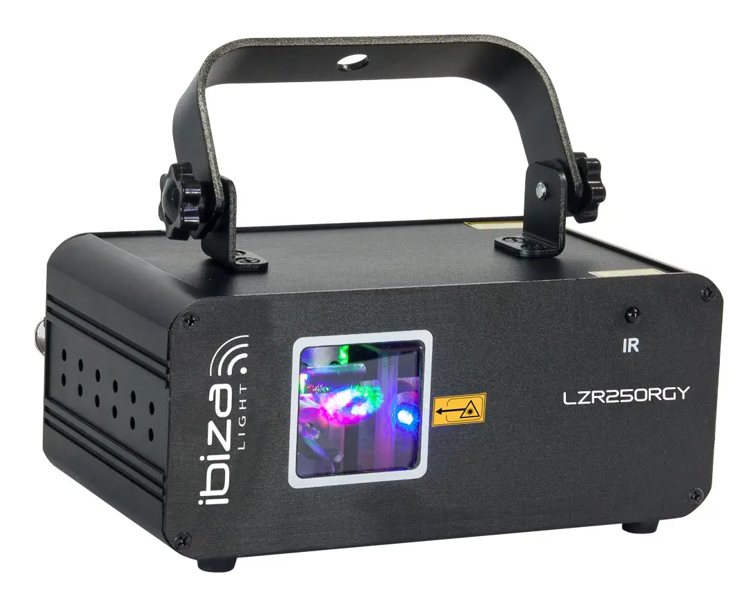 Ibiza LZR 250 RGY Laser