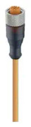 Lumberg Automation 11349-1 Sensor/ställdon-kontakt, konfektionerad M12 Hona rak 5.00 m Antal poler (RJ): 4 1 st