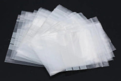 100-Pack - 10x15 cm Ziplock / Blixtlåspåsar Skrivfält /Zip Lock