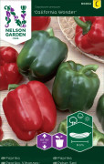 Paprika 'California Wonder' frö