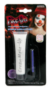 Ansiktsfärg / Smink i Tub, Vit - 26g - Halloween & Maskerad
