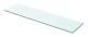 vidaXL Hyllplan glas genomskinlig 60x12 cm