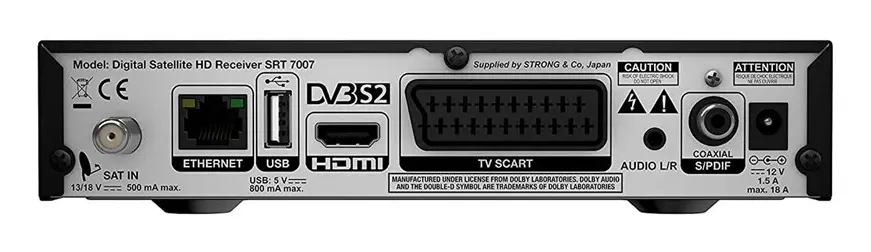 Strong Satellit-mottagare FTA DVB-S