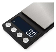 Pocketvåg, 1kg/0.1g, silver