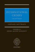 International Crimes: Law and Practice