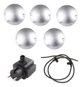 LED Garden Plug & Play Trädgårdsspotlight Zenit Duo 5-pack