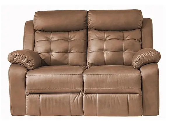 OWENS Reclinersoffa 2-sits Elektrisk Brun
