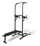 Power Tower med situp-bänk